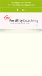 Mobile Screenshot of fertilitycoaching.sk